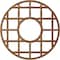 Ekena Millwork O'Neal Wood Fretwork Pierced Ceiling Medallion, Walnut, 26"OD x 9 1/2"ID x 3/8"T CMWP26X26X0375ONWA - alternate 2